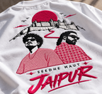 Seedhe Maut Jaipur Concert Edition Embroidery Oversized T-Shirt for Women | LE BANCHO