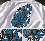 Aquarius Built Different Embroidery Oversized T-Shirt | LE BANCHO