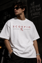 Scorpio Not Everyone Gets Your Energy Embroidery Oversized T-Shirt | LE BANCHO