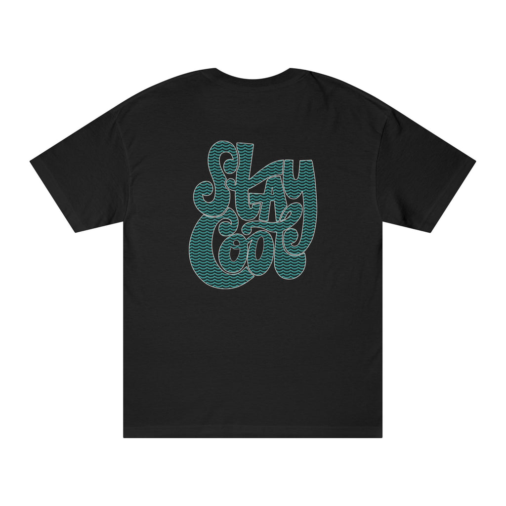 Stay Cool Premium Oversized T-Shirt for Men | 240 GSM 100% Cotton Embroidered Typography Tee