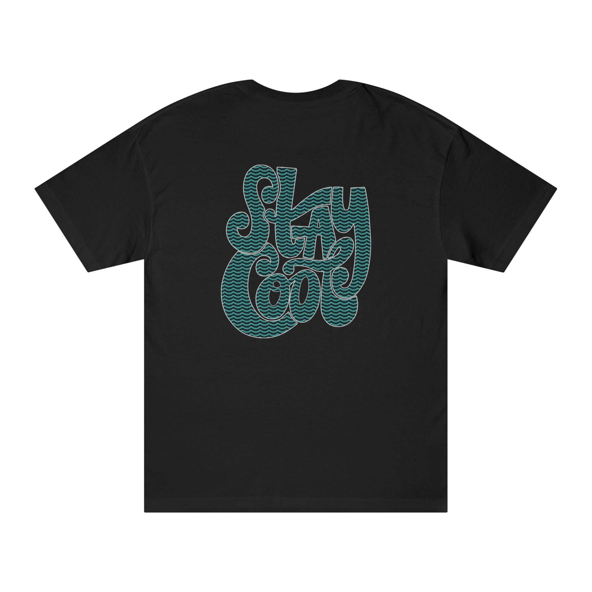 Stay Cool Premium Oversized T-Shirt for Men | 240 GSM 100% Cotton Embroidered Typography Tee