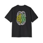 Gemini Two Sides One Iconic fit Embroidery Oversized T-Shirt