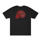Where Is My Mind Premium Oversized T-Shirt for Men | 240 GSM 100% Cotton Embroidered Typography Tee