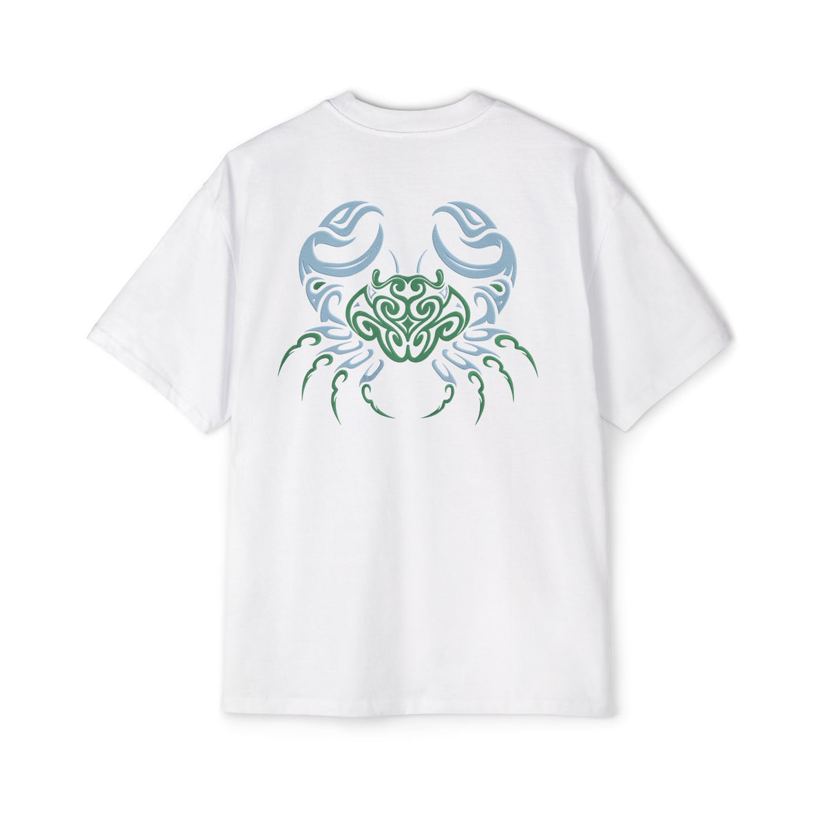 Cancer Soft Heart Hard Shell Embroidery Oversized T-Shirt | LE BANCHO