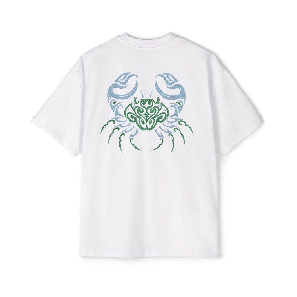 Cancer Soft Heart Hard Shell Embroidery Oversized T-Shirt | LE BANCHO