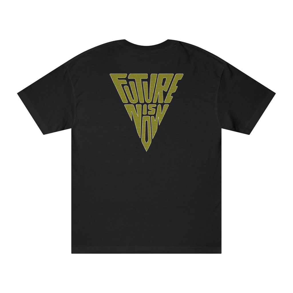 Future Is Now Premium Oversized T-Shirt for Men | 240 GSM 100% Cotton Embroidered Typography Tee