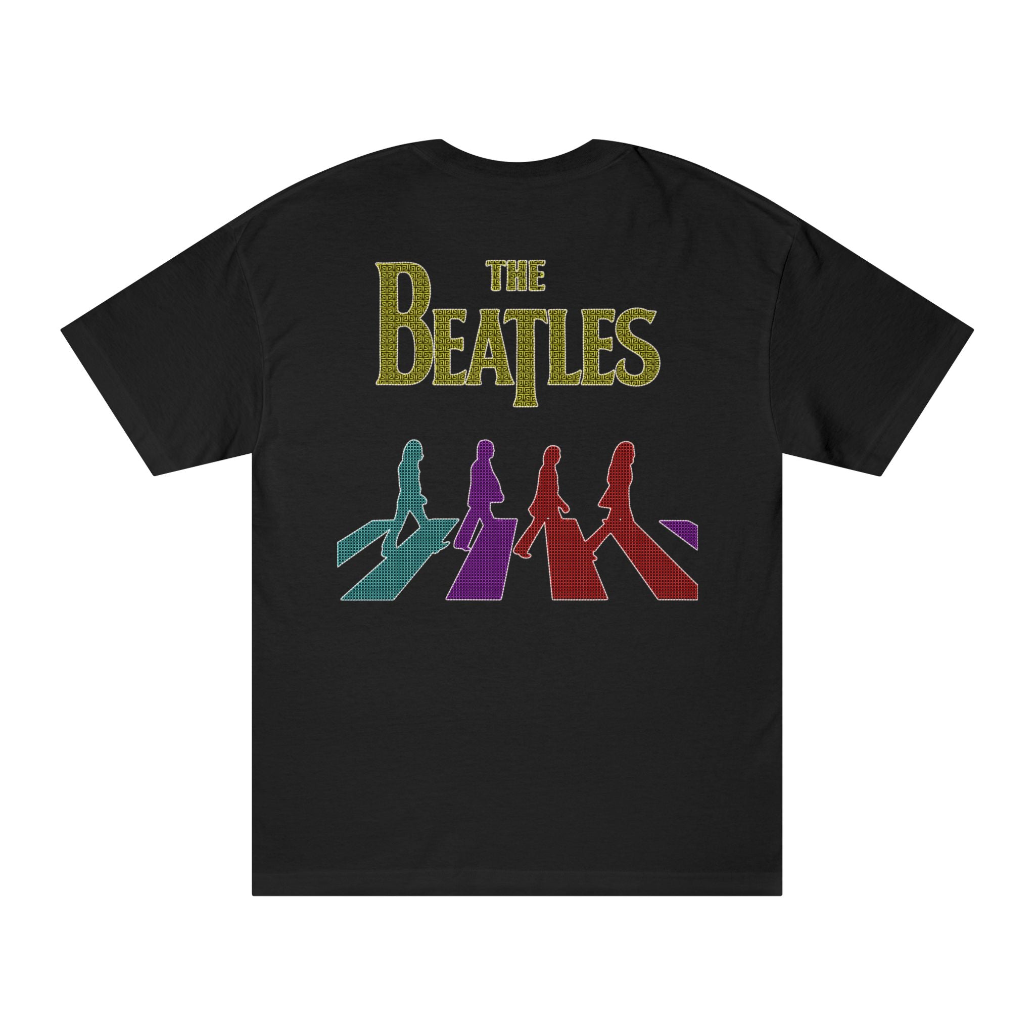 The Beatles Premium Oversized Embroidered Band T-Shirt for Men | 240 GSM 100% Cotton