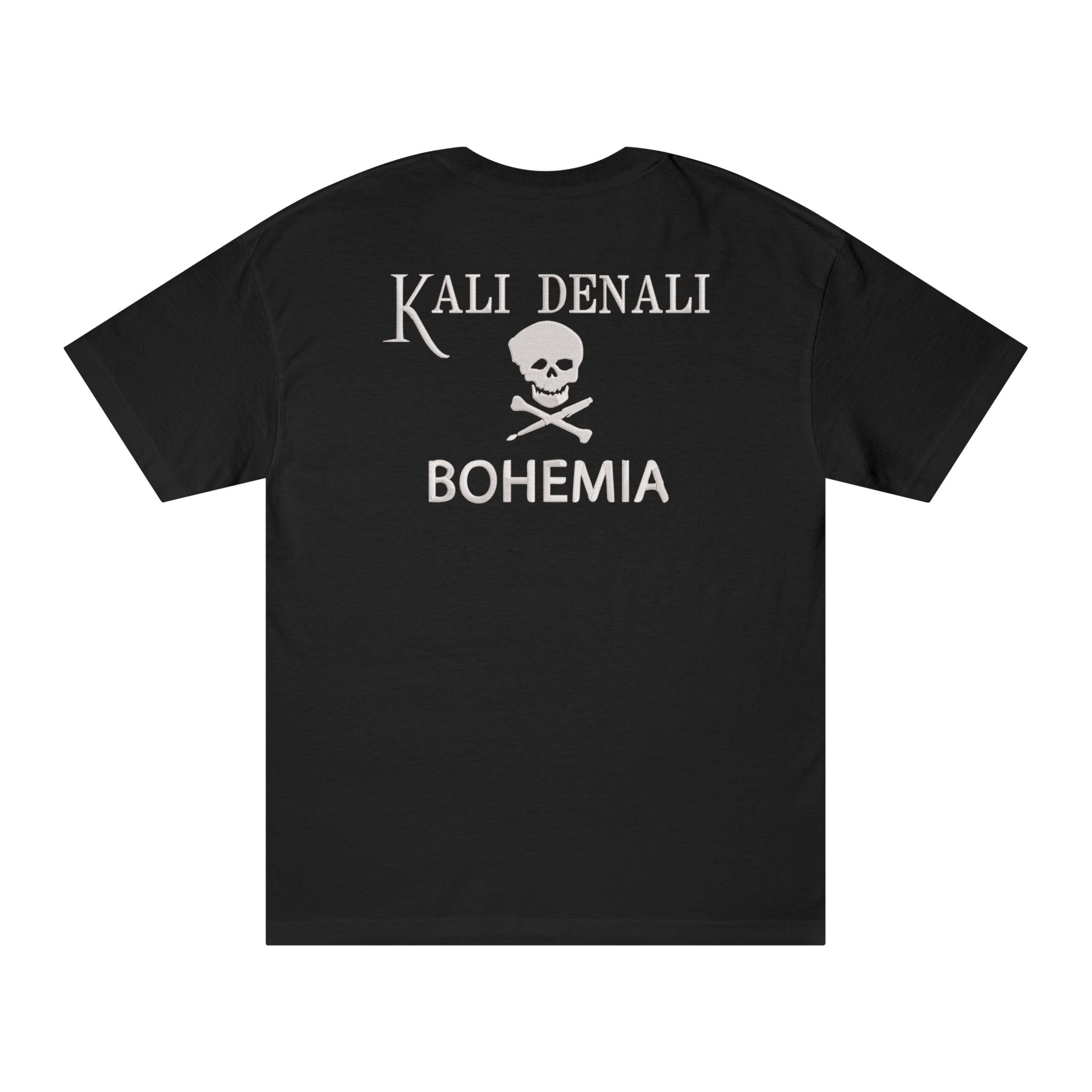 Bohemia Kali Denali Premium Oversized Embroidered T-Shirt for Men | 240 GSM 100% Cotton