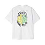 Gemini Two Sides One Iconic fit Embroidery Oversized T-Shirt
