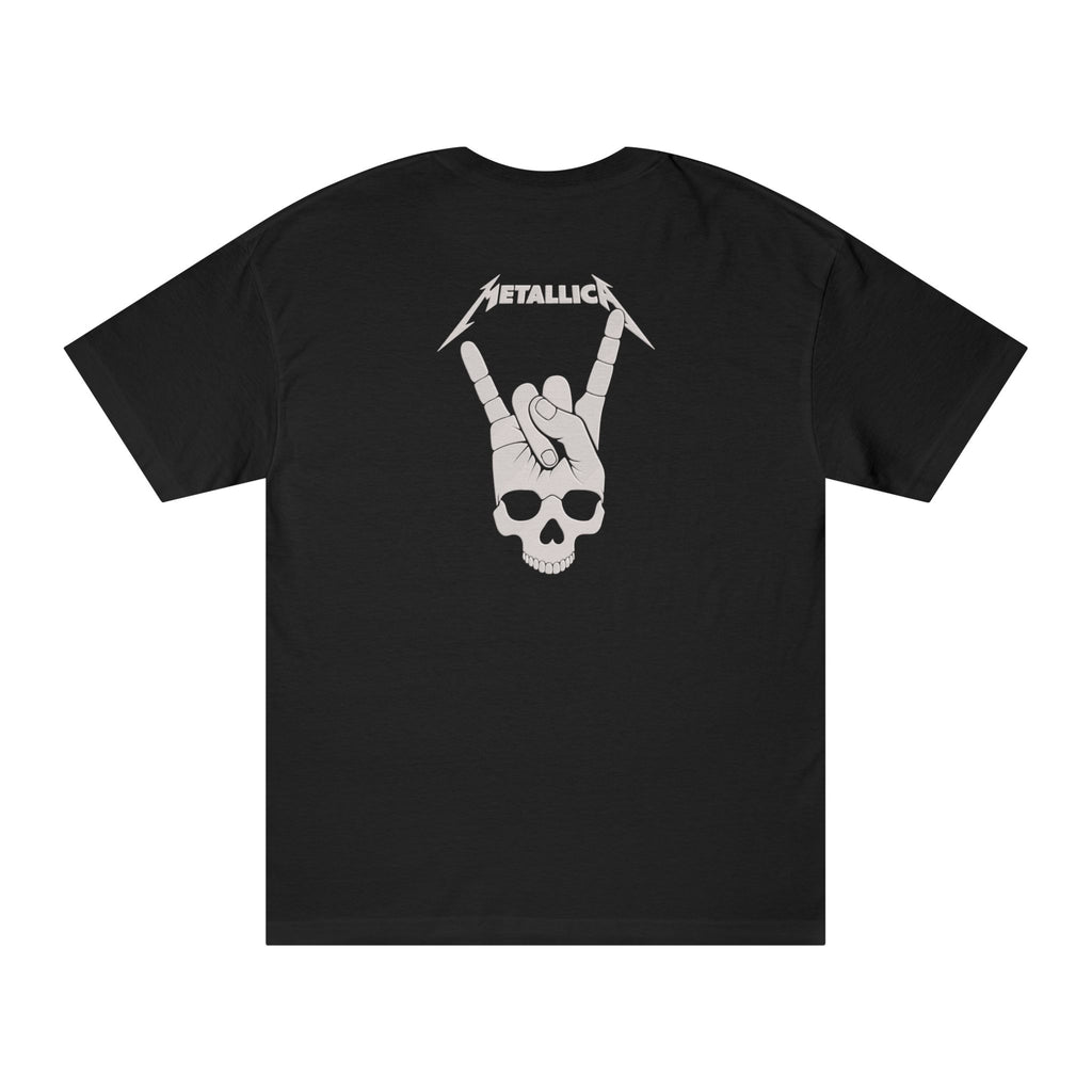 Metallica Premium Oversized Embroidered Band T-Shirt for Men | 240 GSM 100% Cotton
