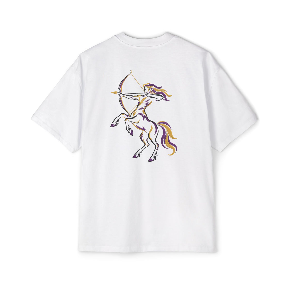 Sagittarius Born to Roam Embroidery Oversized T-Shirt | LE BANCHO