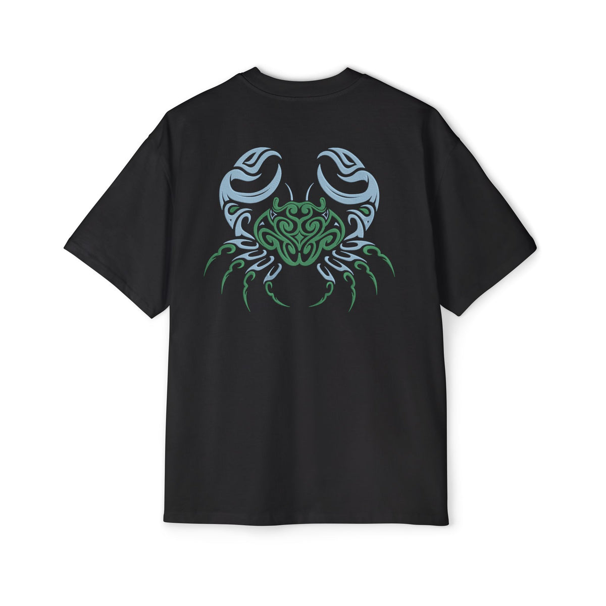 Cancer Soft Heart Hard Shell Embroidery Oversized T-Shirt | LE BANCHO
