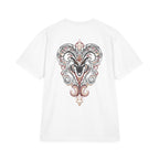 Aries Born to Lead Made to Stand Out Embroidery Oversized T-Shirt