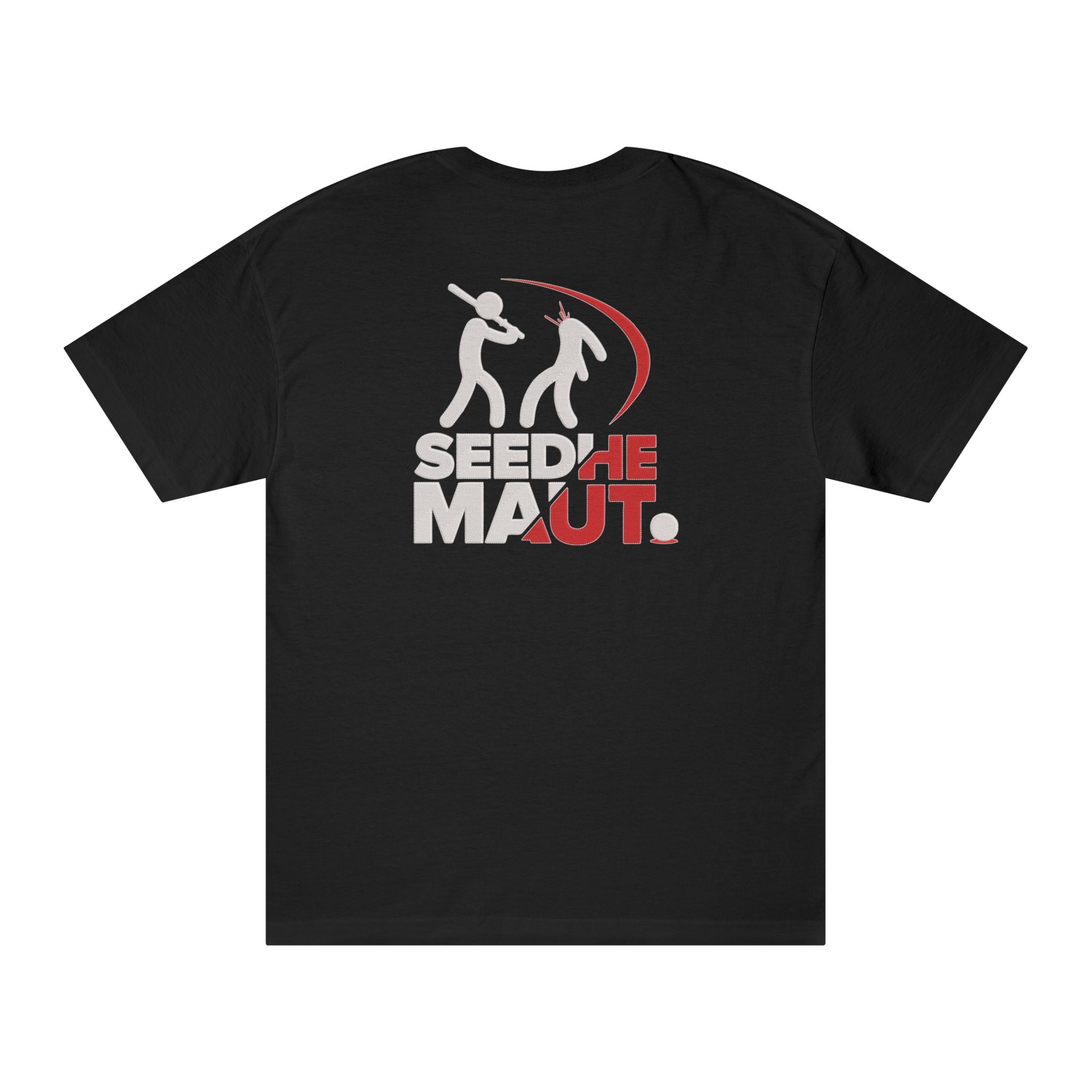 Seedhe Maut Premium Oversized T-Shirt for Men | 240 GSM Embroidered Hip-Hop Streetwear Tee