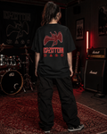 Led Zeppelin Premium Oversized Embroidered Band T-Shirt for Women | 240 GSM 100% Cotton