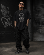 Eminem Tribute Premium Oversized T-Shirt for Men | 240 GSM 100% Cotton