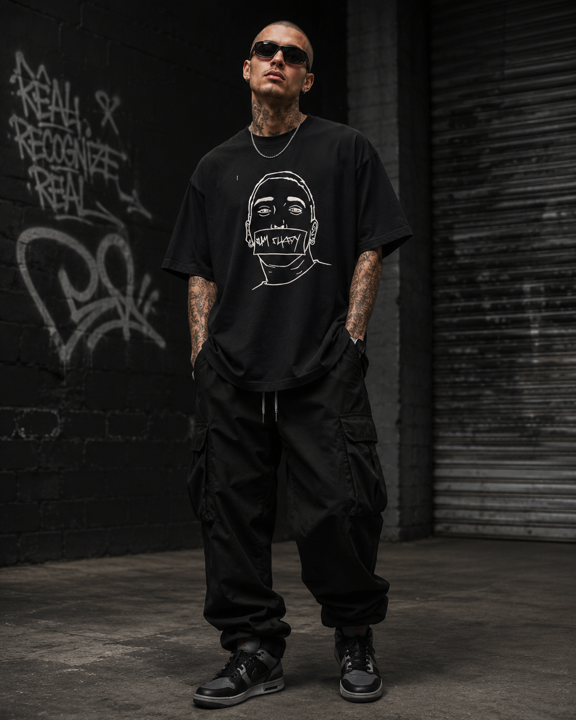 Eminem Tribute Premium Oversized T-Shirt for Men | 240 GSM 100% Cotton