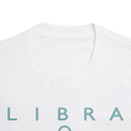 Libra Balanced Energy Unbalanced Style Embroidery Oversized T-Shirt | LE BANCHO