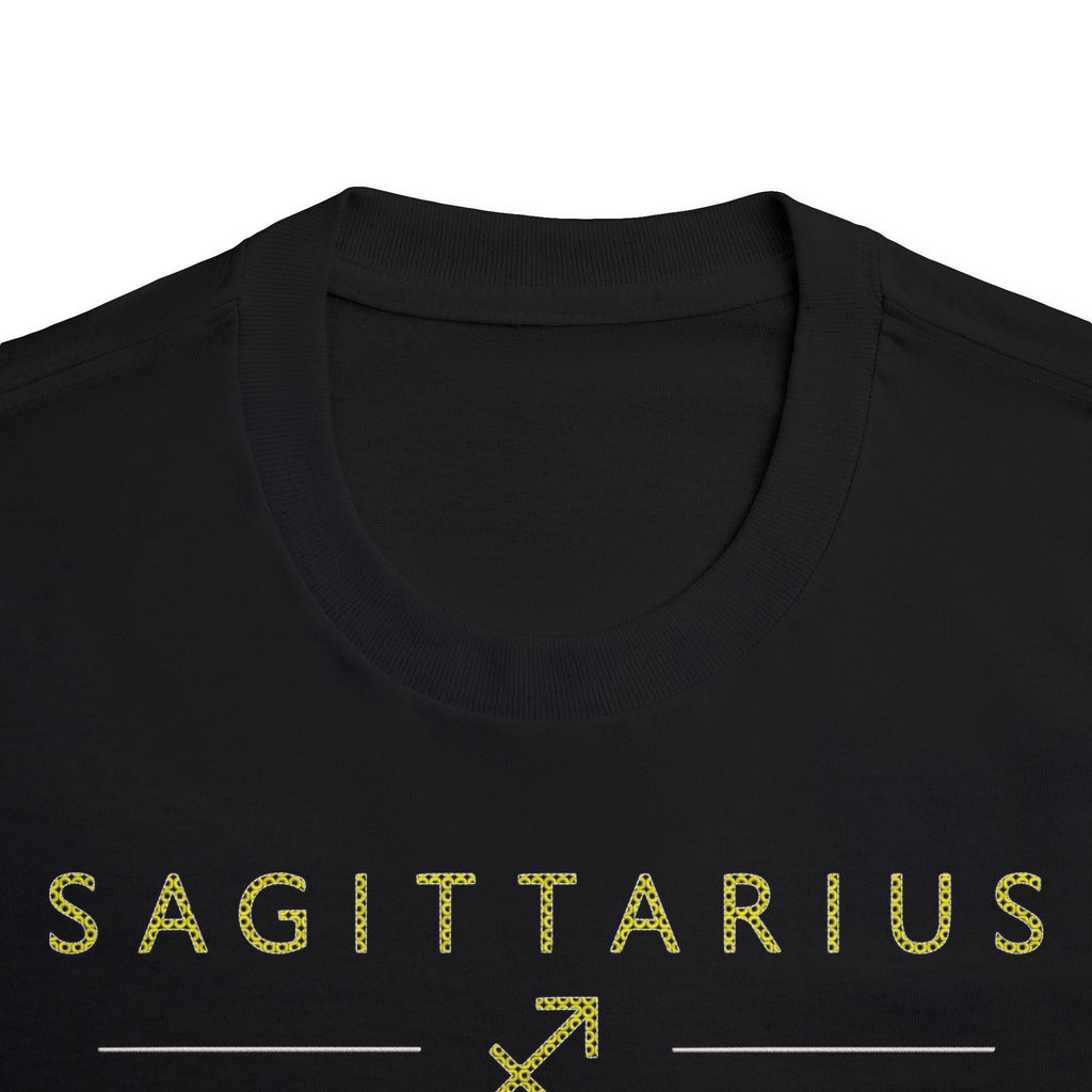 Sagittarius Born to Roam Embroidery Oversized T-Shirt | LE BANCHO