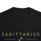 Sagittarius Born to Roam Embroidery Oversized T-Shirt | LE BANCHO