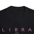 Libra Balanced Energy Unbalanced Style Embroidery Oversized T-Shirt | LE BANCHO