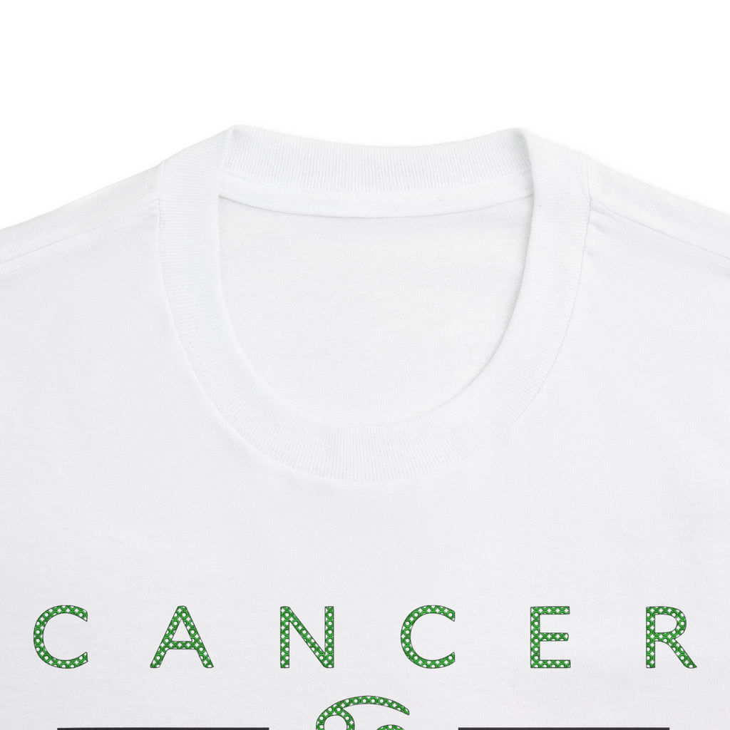 Cancer Soft Heart Hard Shell Embroidery Oversized T-Shirt | LE BANCHO