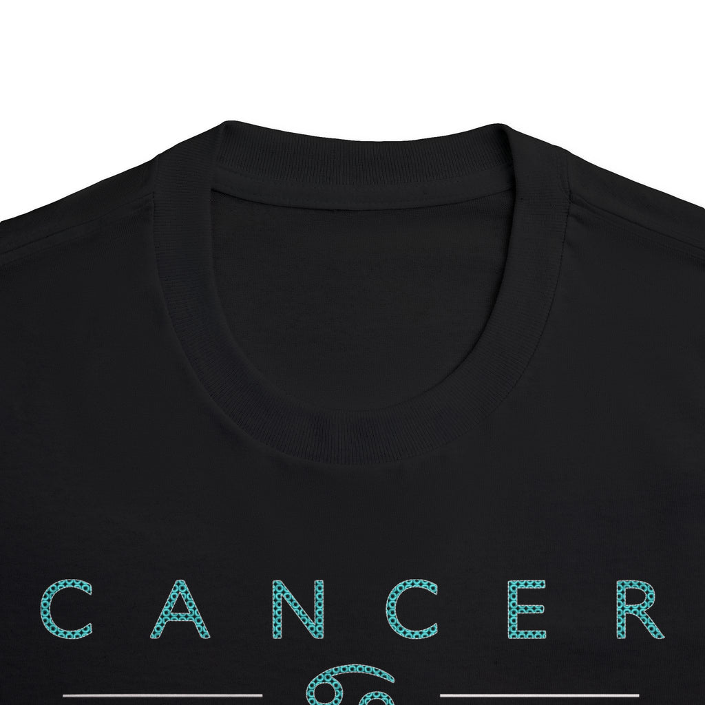 Cancer Soft Heart Hard Shell Embroidery Oversized T-Shirt | LE BANCHO