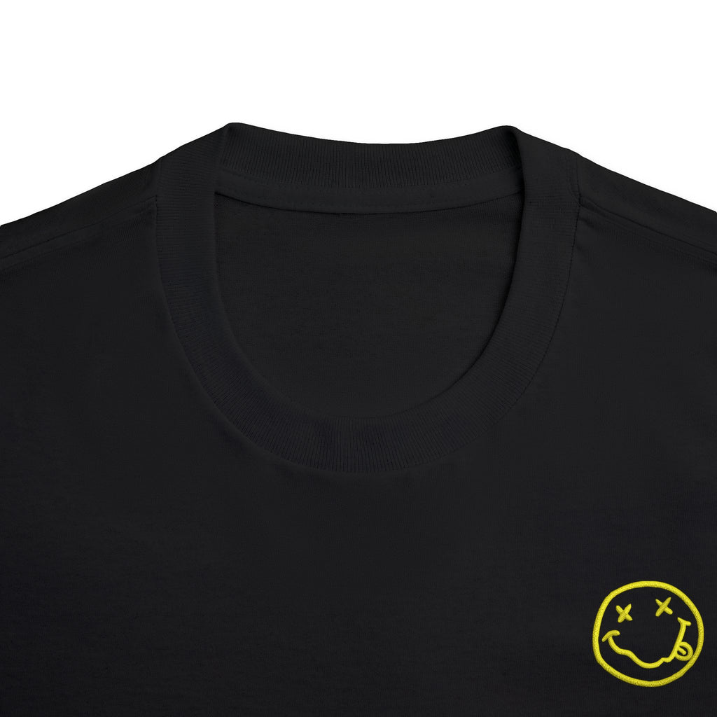 Nirvana Premium Oversized Embroidered Band T-Shirt for Men | 240 GSM 100% Cotton