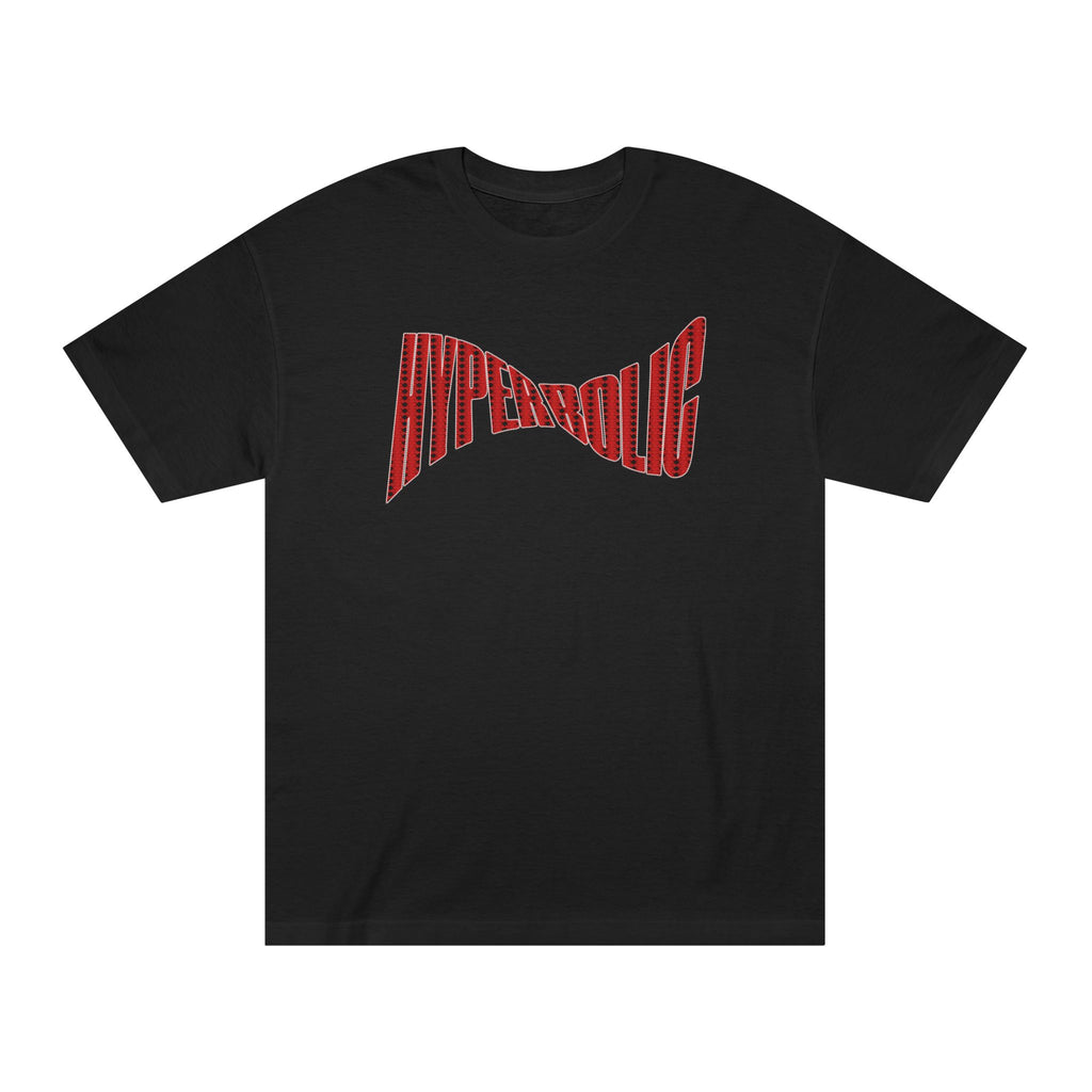 Hyperbolic Premium Oversized T-Shirt for Men | 240 GSM 100% Cotton Embroidered Typography Tee