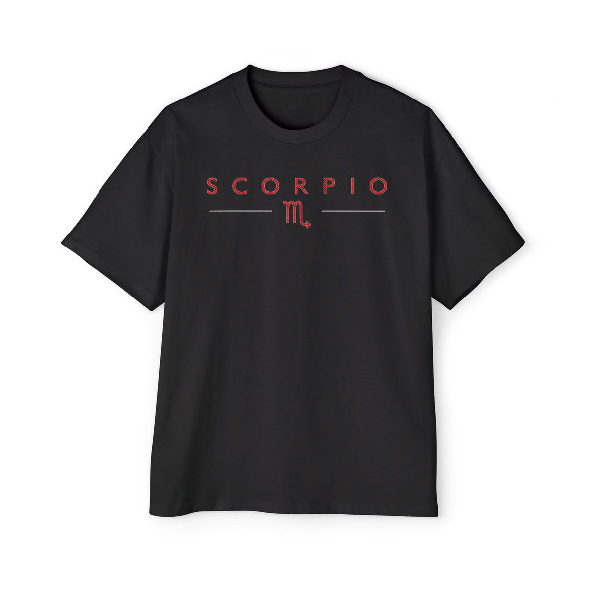 Scorpio Not Everyone Gets Your Energy Embroidery Oversized T-Shirt | LE BANCHO
