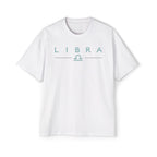 Libra Balanced Energy Unbalanced Style Embroidery Oversized T-Shirt | LE BANCHO