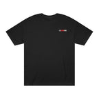 LE BANCHO Angel & Devil Wings Premium Embroidered Oversized T-Shirt for Women | 240 GSM Heavyweight Cotton | Black Streetwear Tee