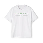Gemini Two Sides One Iconic fit Embroidery Oversized T-Shirt