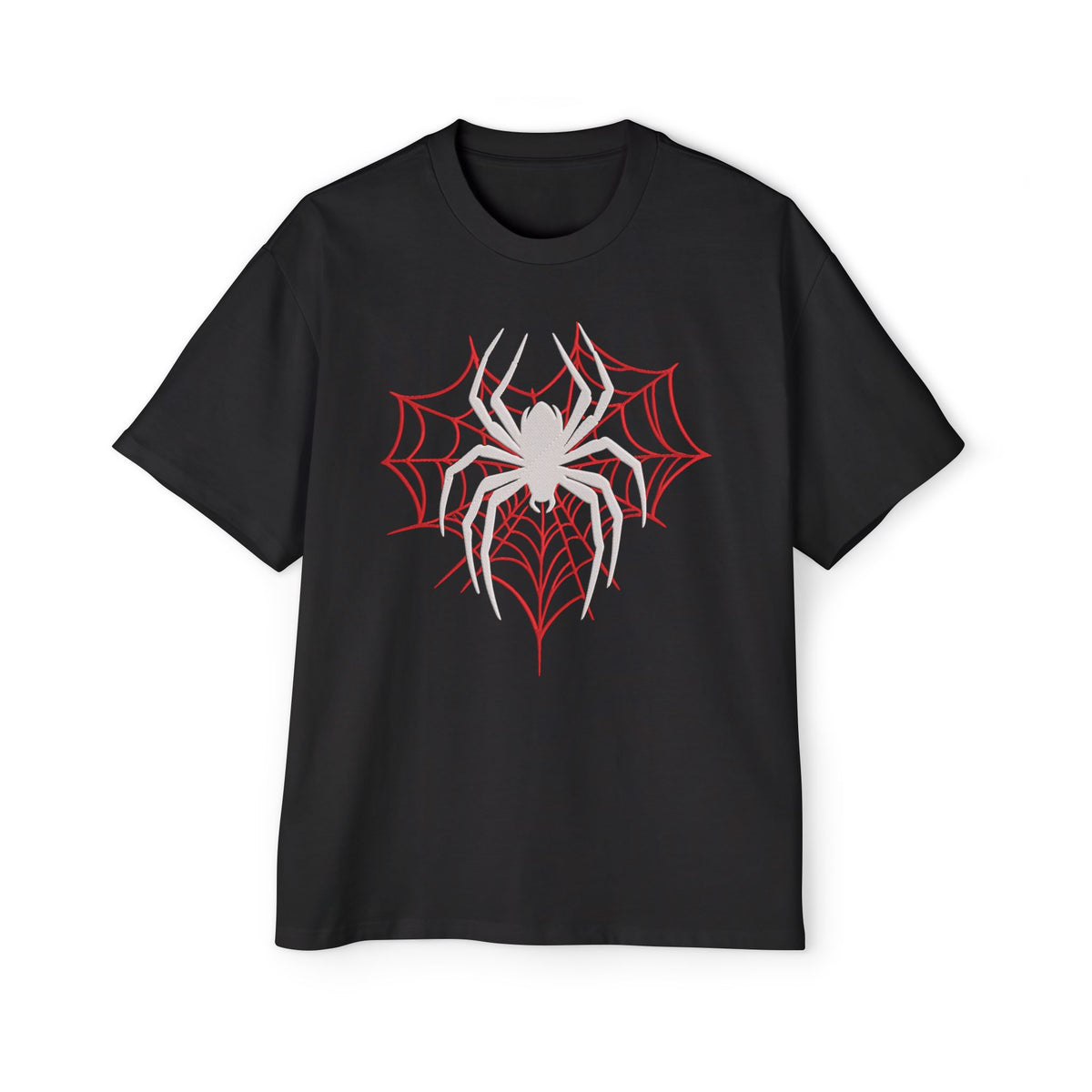 Men's Spider Embroidery Oversized T-Shirt | Limited Stock