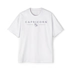 Capricorn Built Different Embroidery Oversized T-Shirt | LE BANCHO