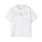 Cancer Soft Heart Hard Shell Embroidery Oversized T-Shirt | LE BANCHO