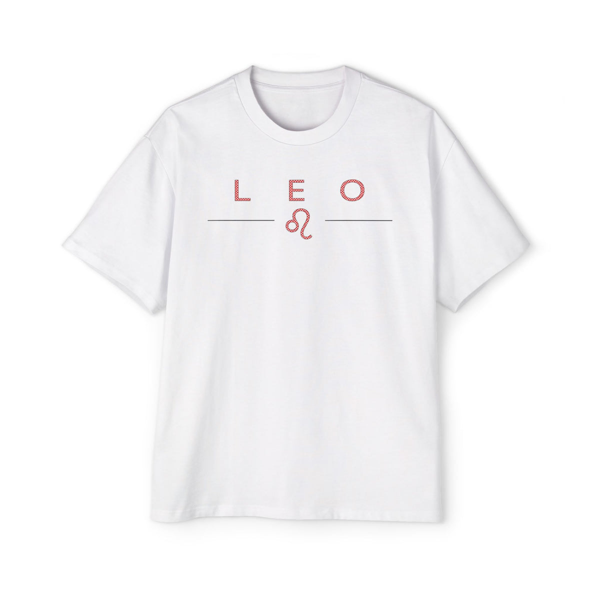 Leo Don't Chase the Spotlight Embroidery Oversized T-Shirt | LE BANCHO