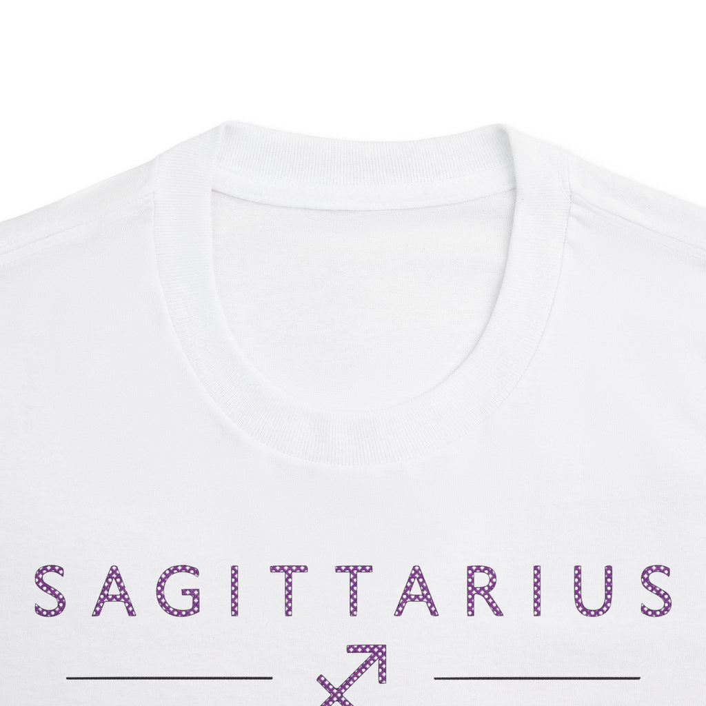 Sagittarius Born to Roam Embroidery Oversized T-Shirt | LE BANCHO