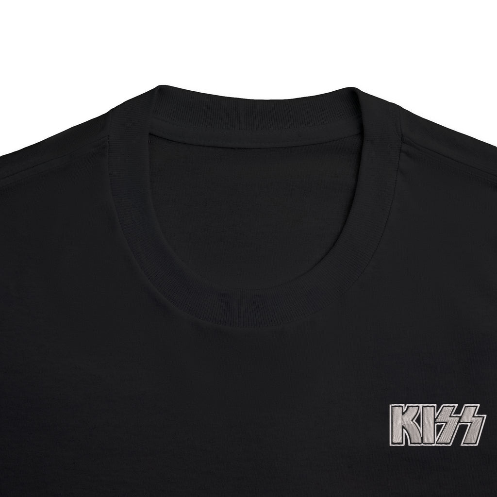 KISS Premium Oversized Embroidered Band T-Shirt for Women | 240 GSM 100% Cotton