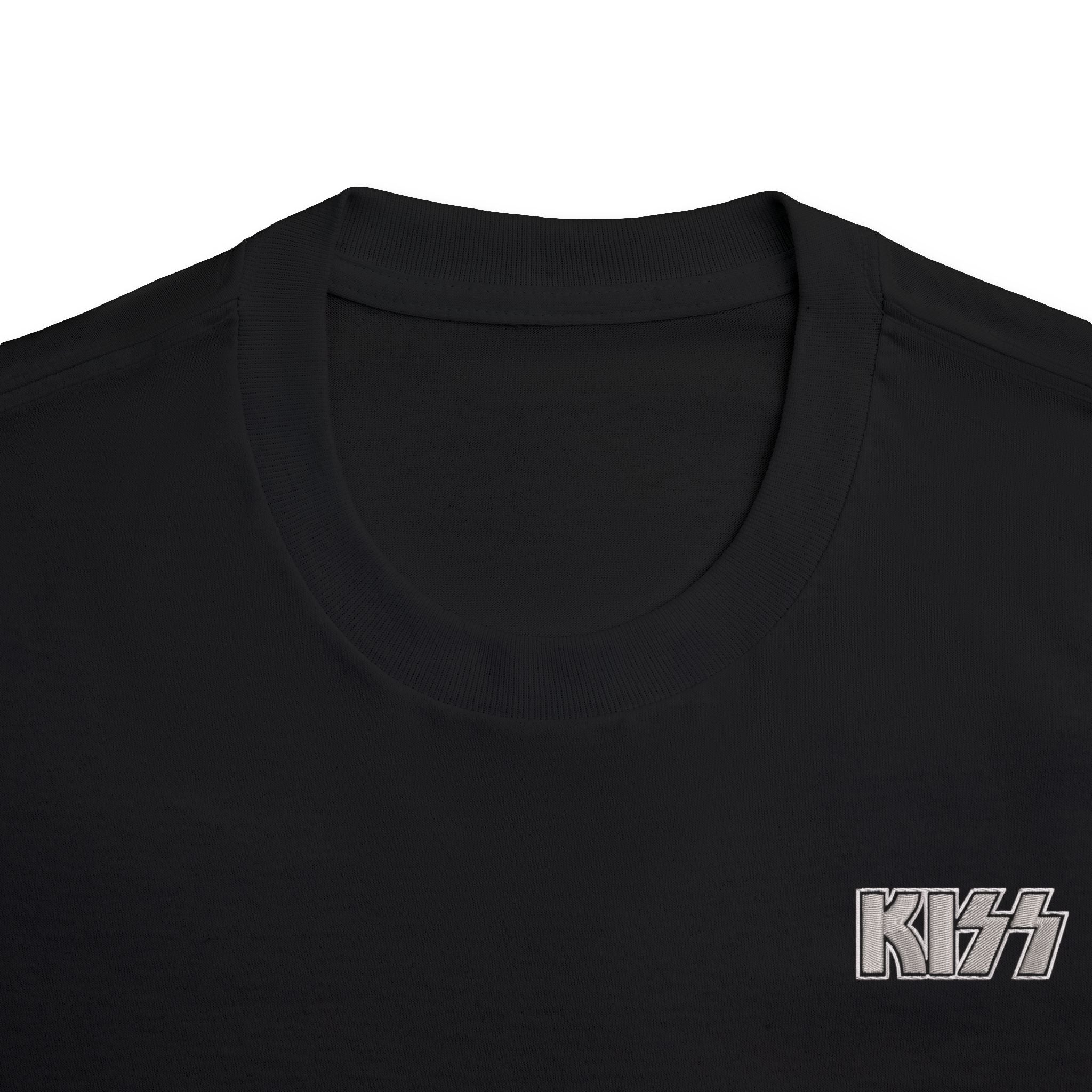 KISS Premium Oversized Embroidered Band T-Shirt for Men | 240 GSM 100% Cotton