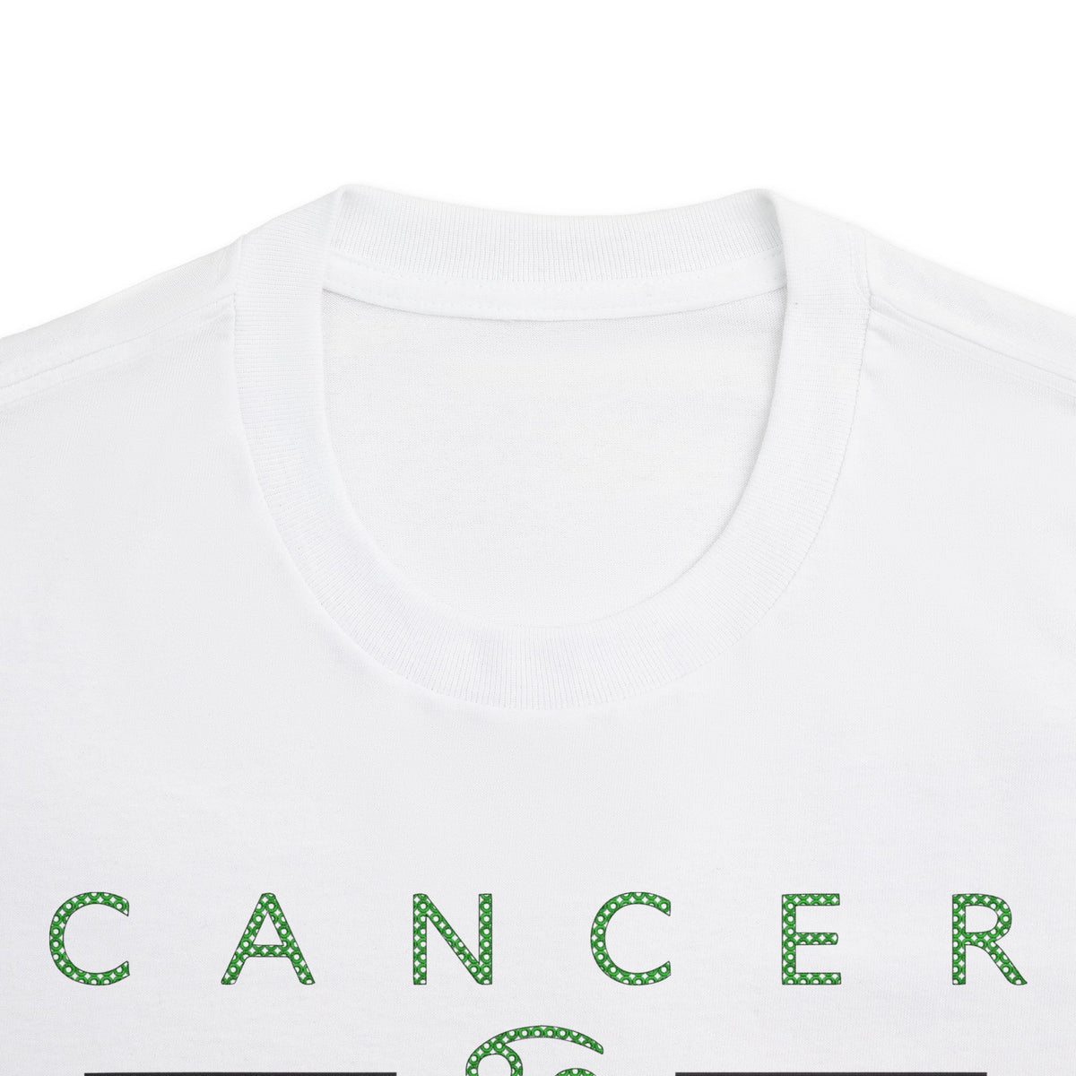 Cancer Soft Heart Hard Shell Embroidery Oversized T-Shirt | LE BANCHO