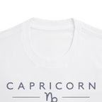 Capricorn Built Different Embroidery Oversized T-Shirt | LE BANCHO