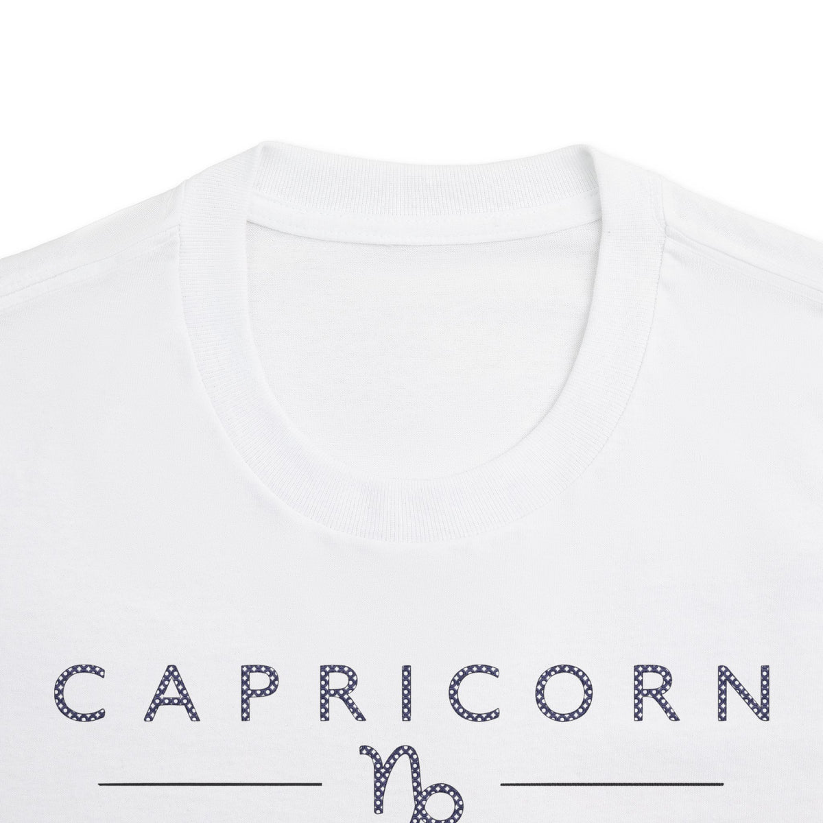 Capricorn Built Different Embroidery Oversized T-Shirt | LE BANCHO