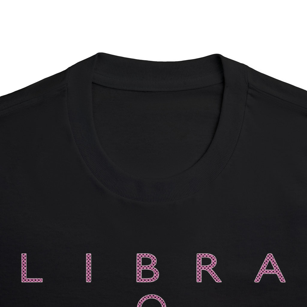 Libra Balanced Energy Unbalanced Style Embroidery Oversized T-Shirt | LE BANCHO