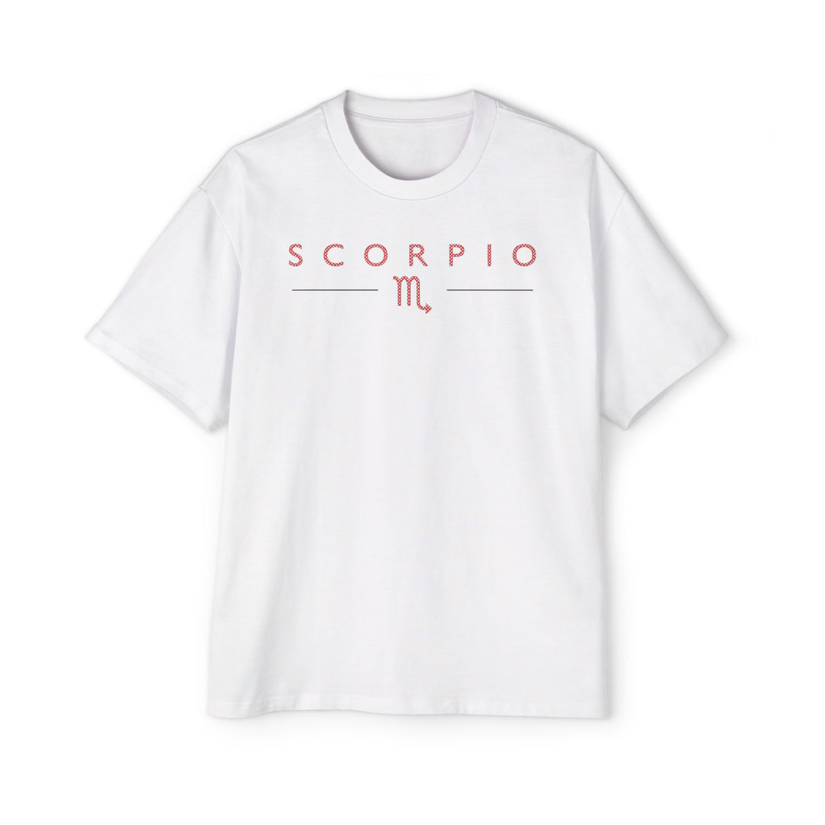 Scorpio Not Everyone Gets Your Energy Embroidery Oversized T-Shirt | LE BANCHO