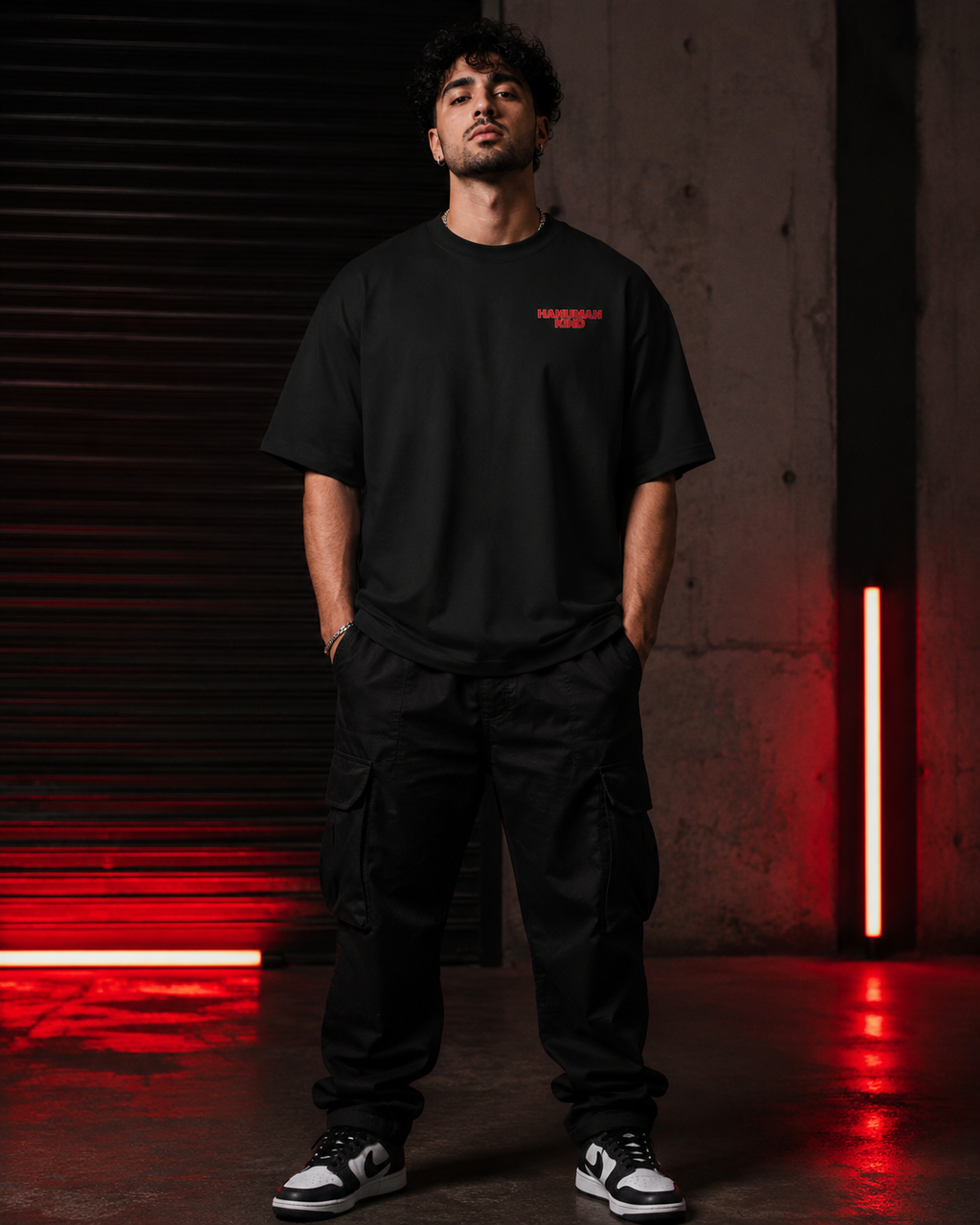 Hanumankind Tribute Premium Oversized T-Shirt for Men | 240 GSM 100% Cotton