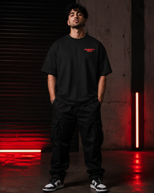 Hanumankind Tribute Premium Oversized T-Shirt for Men | 240 GSM 100% Cotton