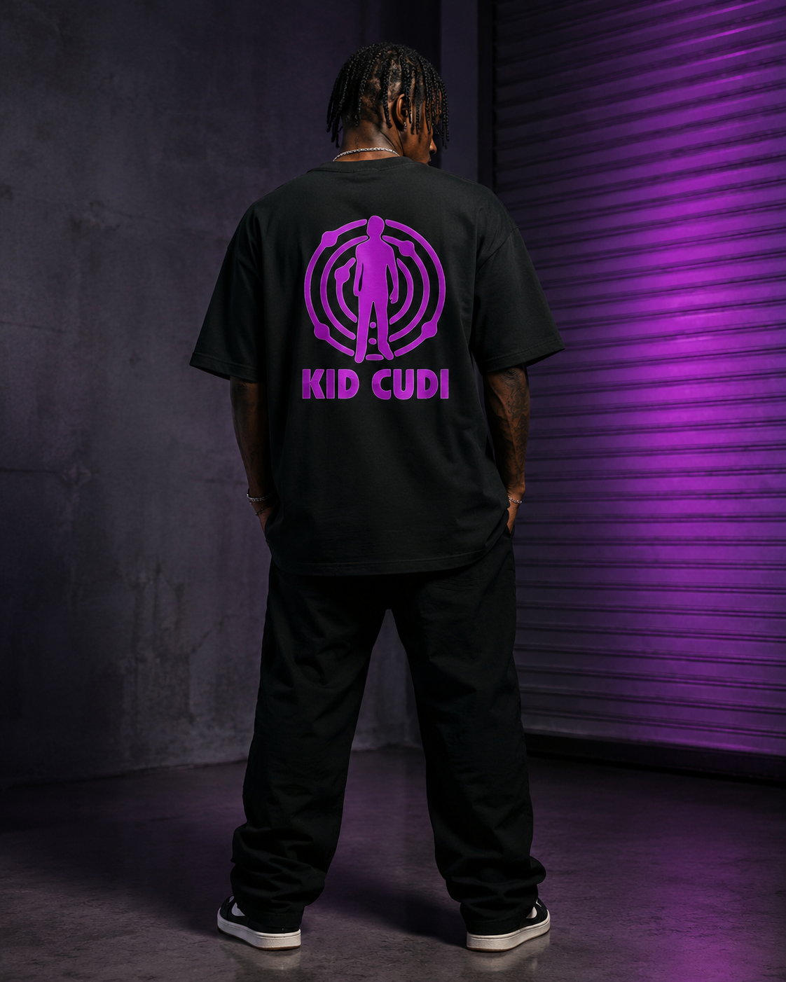Kid Cudi Premium Oversized T-Shirt for Men | 240 GSM Cotton Streetwear