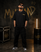 Muhfaad Premium Oversized T-Shirt for Men | 240 GSM Cotton Streetwear