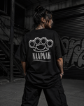Naapaak Premium Oversized T-Shirt for Women | 240 GSM Embroidered Streetwear Tee